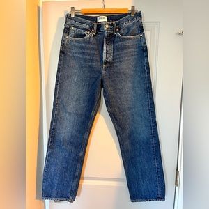 NWOT Agolde 90 jeans in Placebo wash